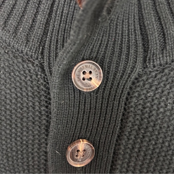 The Normal Brand Mens Button Down Sweater | Baylor Bears | Size XL | Black - Picture 8 of 10